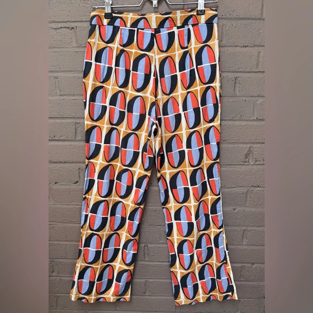 Zara  Funky pattern cotton pants M ( runs small)